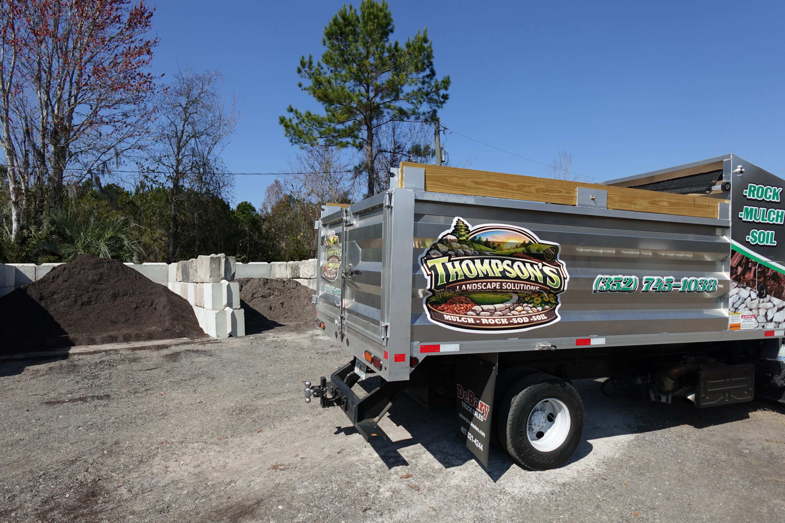 Thompson's branded delivery truck